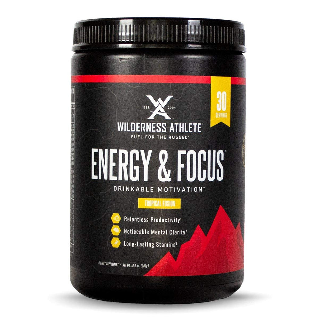 Wilderness Athlete Energy & Focus Pre Workout Powder - 30 Servings - image 4