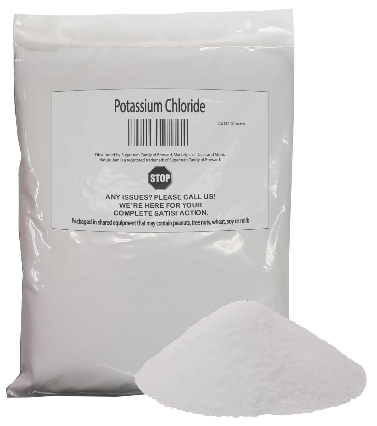 Naturejam Potassium Chloride Powder Salt Substitute - 32 Ounce