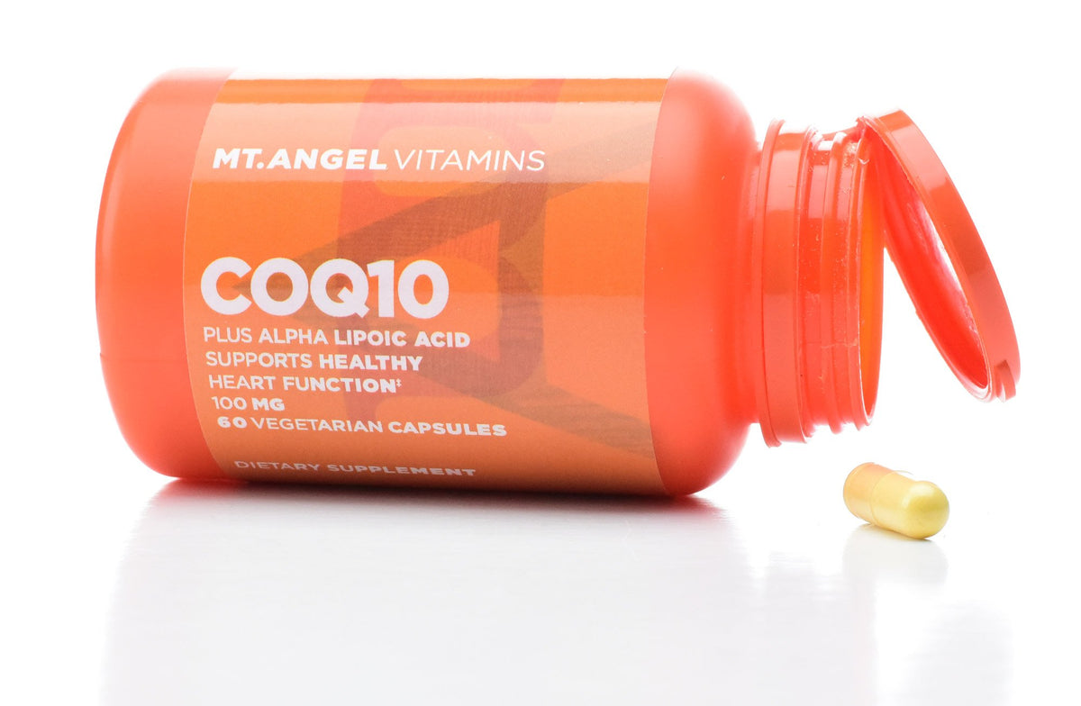 Mt. Angel Vitamins CoQ10 100mg Plus Alpha Lipoic Acid - 30 Vegetarian Capsules