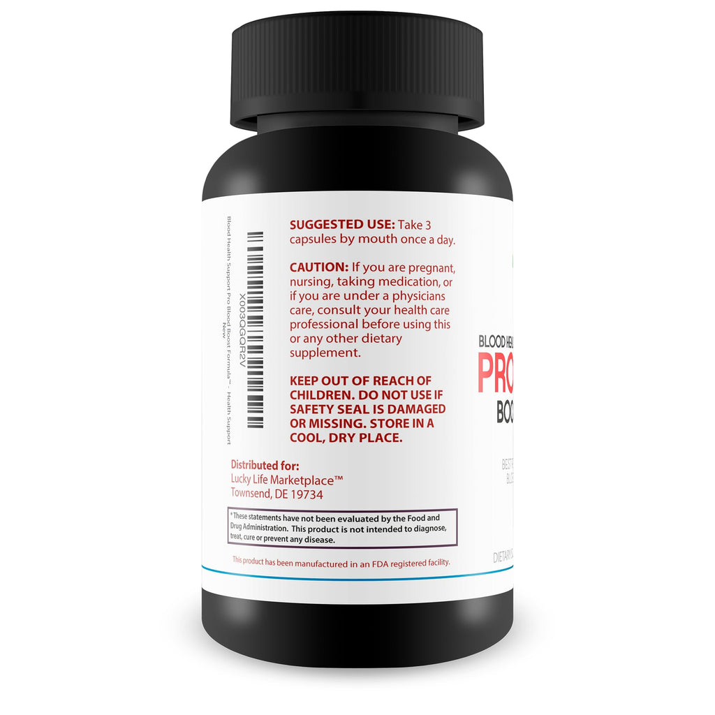Generic Blood Health Support Pro Blood Boost Formula - 1 Bottle - image 3