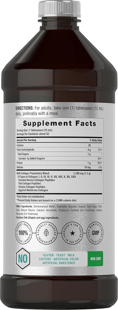 Horbäach Multi Collagen Protein Mixed Fruit - 16 fl oz - image 2