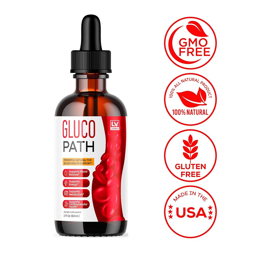 LIVORKA Glucopath Drops Liquid Supplement - 2 x 2 Fl Oz - image 5