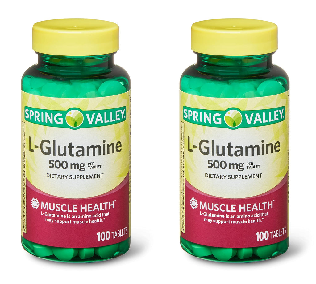 Spring Valley L-Glutamine 500mg - 200 Tablets