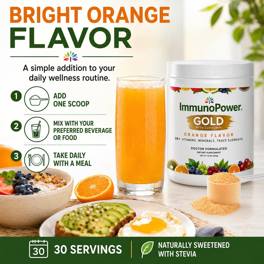 ImmunoPower Gold Turmeric Immune Support Powder - image 7