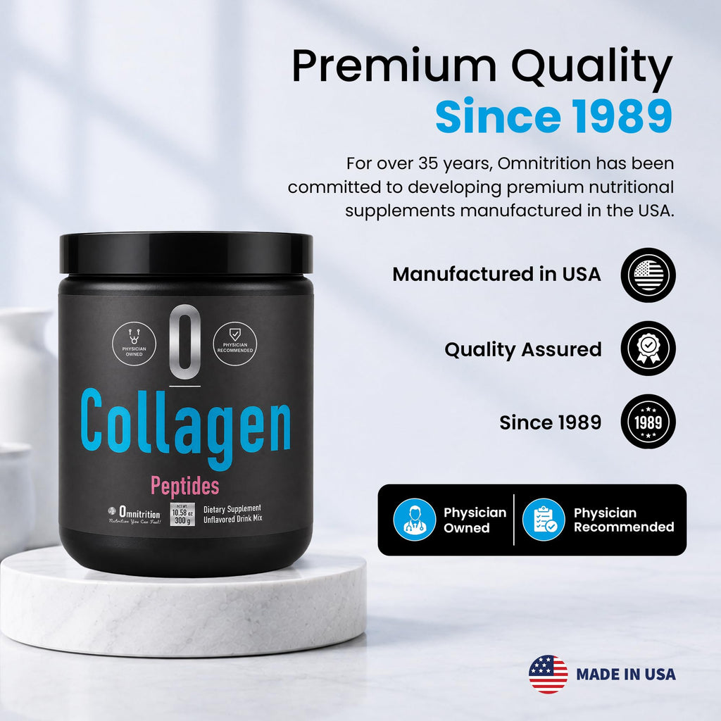 Omnitrition Collagen Peptides Powder Hydrolyzed - 30 Servings - image 6