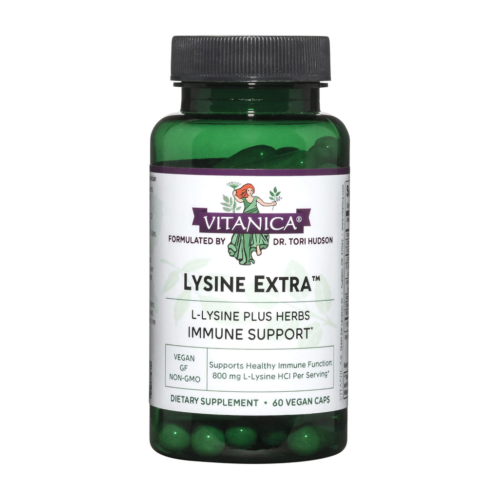 Vitanica Lysine Extra Immune Support - 60 Capsules