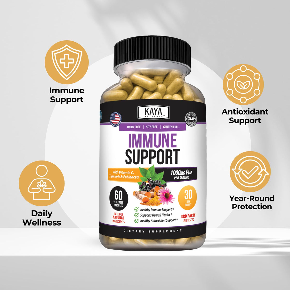 Kaya Naturals Elderberry Immune Support