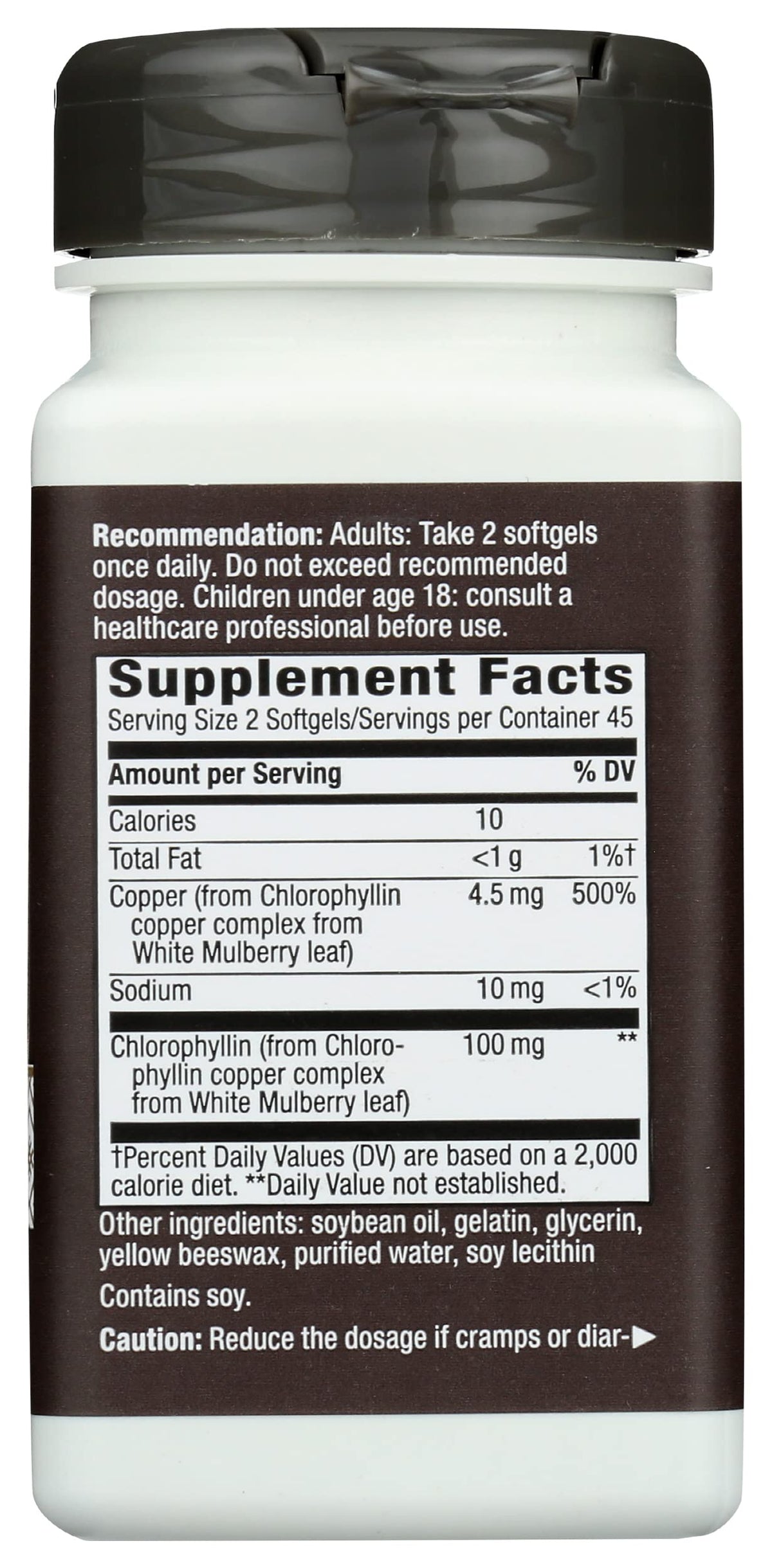 Natures Way Nature's Way Chlorofresh Chlorophyll Complex - 90 Softgels - image 4