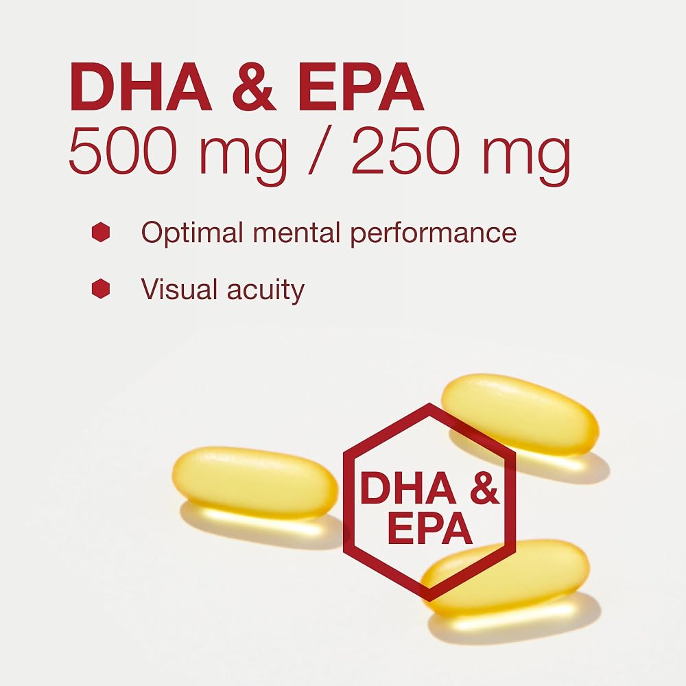 PROTOCOL FOR LIFE BALANCE DHA-500 Fish Oil Brain Health - 120 Softgels - image 4