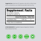 DORADO NUTRITION Arachidonic Acid 1500mg - 150 Capsules - image 6