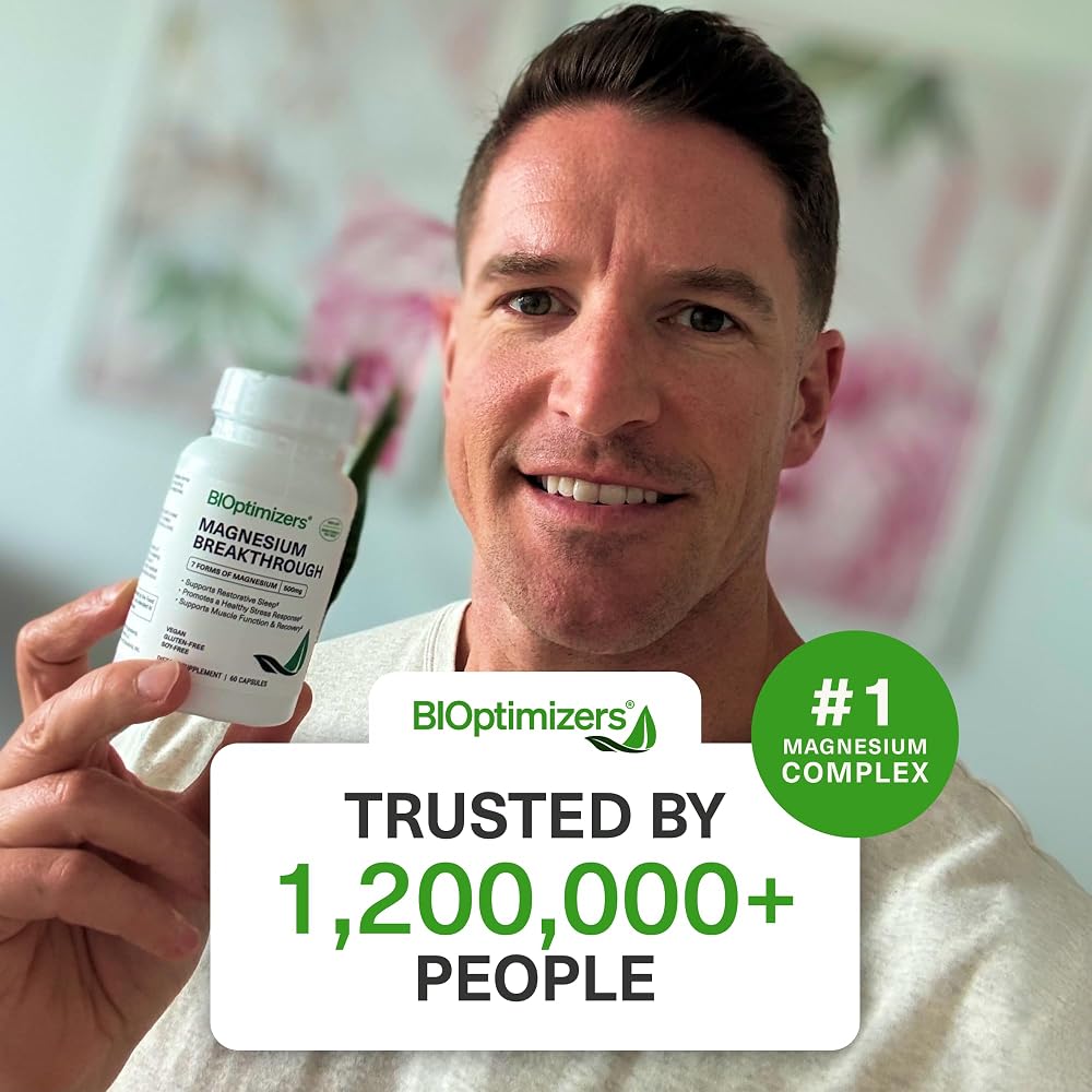 BiOptimizers Magnesium Breakthrough Supplement 4.2 - Has 7 Forms - image 9