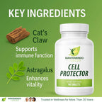 Manteniendo Tu Salud Cell Protector Herbal Immune Support - 90 Tablets - image 4