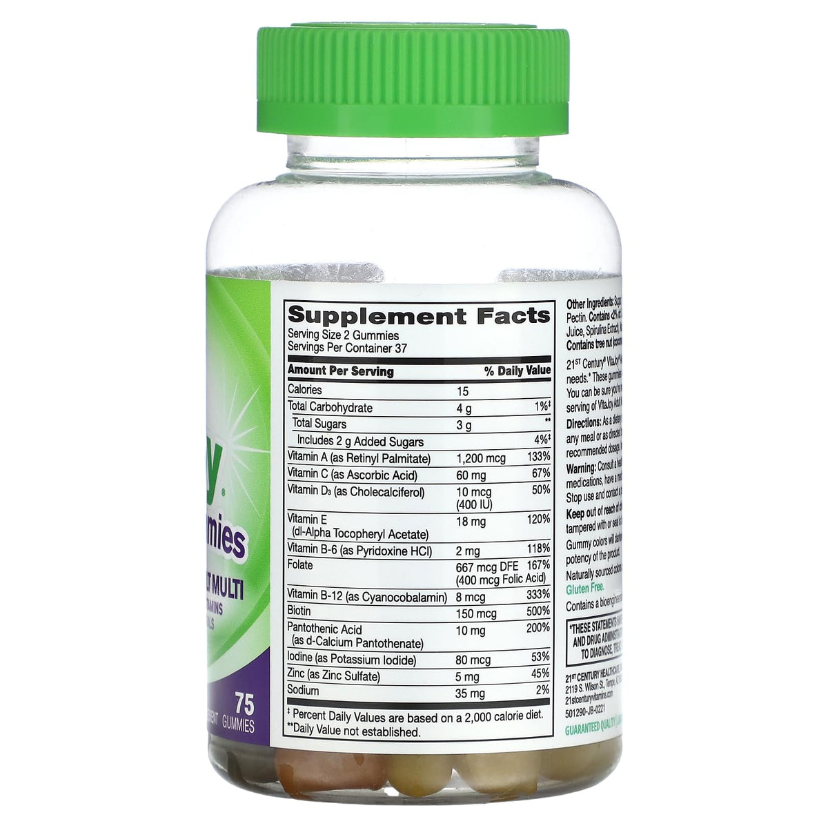 21st Century Vitajoy Multi Gummies Plus Extra C