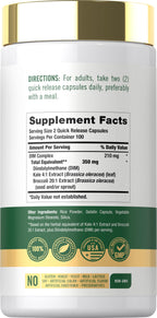 Carlyle DIM Supplement for Women & Men - 200 Capsules - image 2