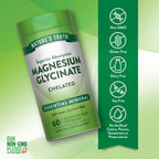 Nature's Truth Magnesium Glycinate 200mg - 60 Capsules - image 3