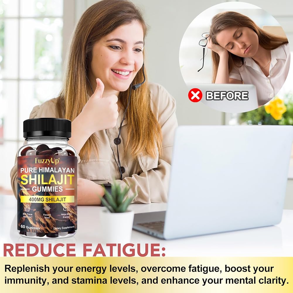 ZhuGuaCo Himalayan Shilajit Gummies Energy & Immune Support - 60 Count - image 5