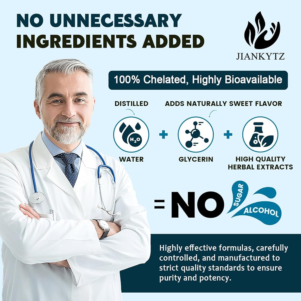JIANKYTZ Organic Moringa Leaf Extract Liquid Drops for Women and Men