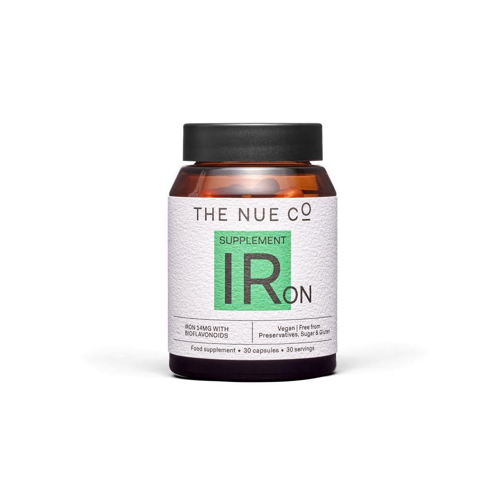 The Nue Co. Iron Supplement Vegan Capsules - 30 Capsules