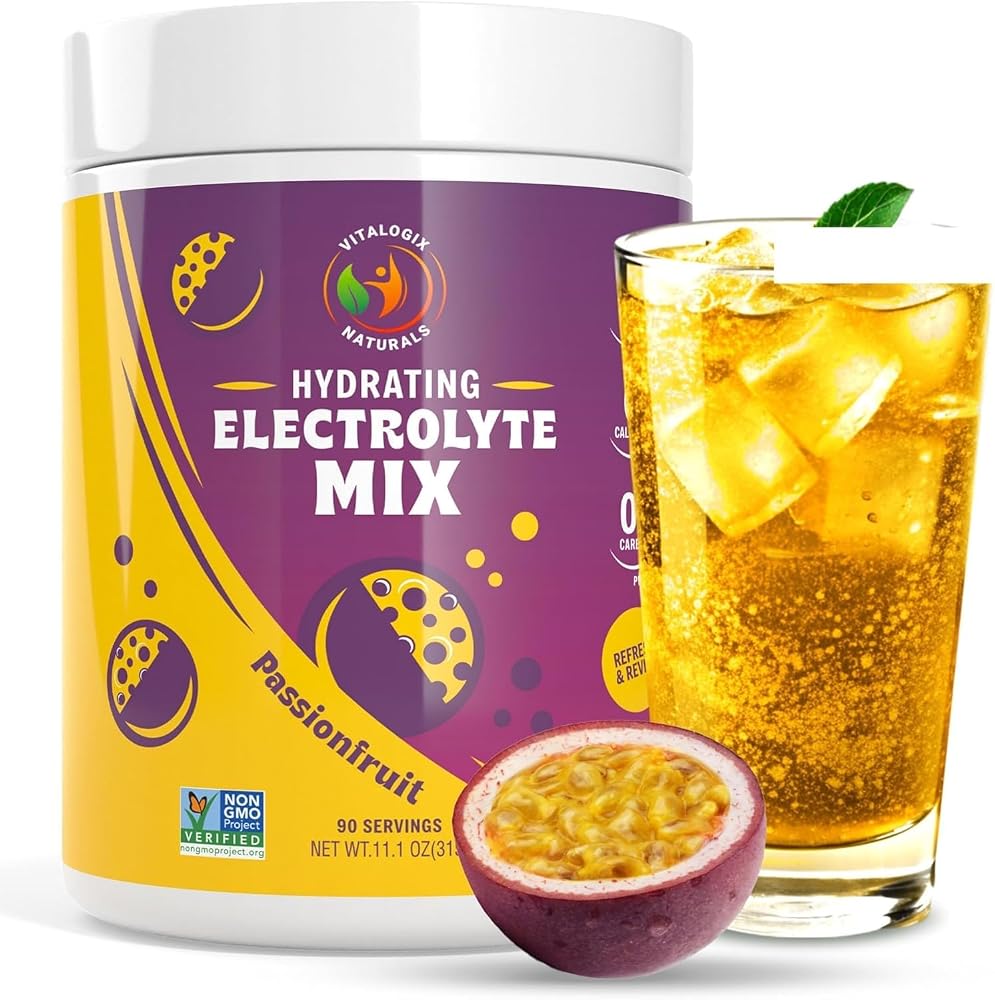 Vitalogix Naturals Electrolytes Powder No Sugar - Peach Hydration - image 3