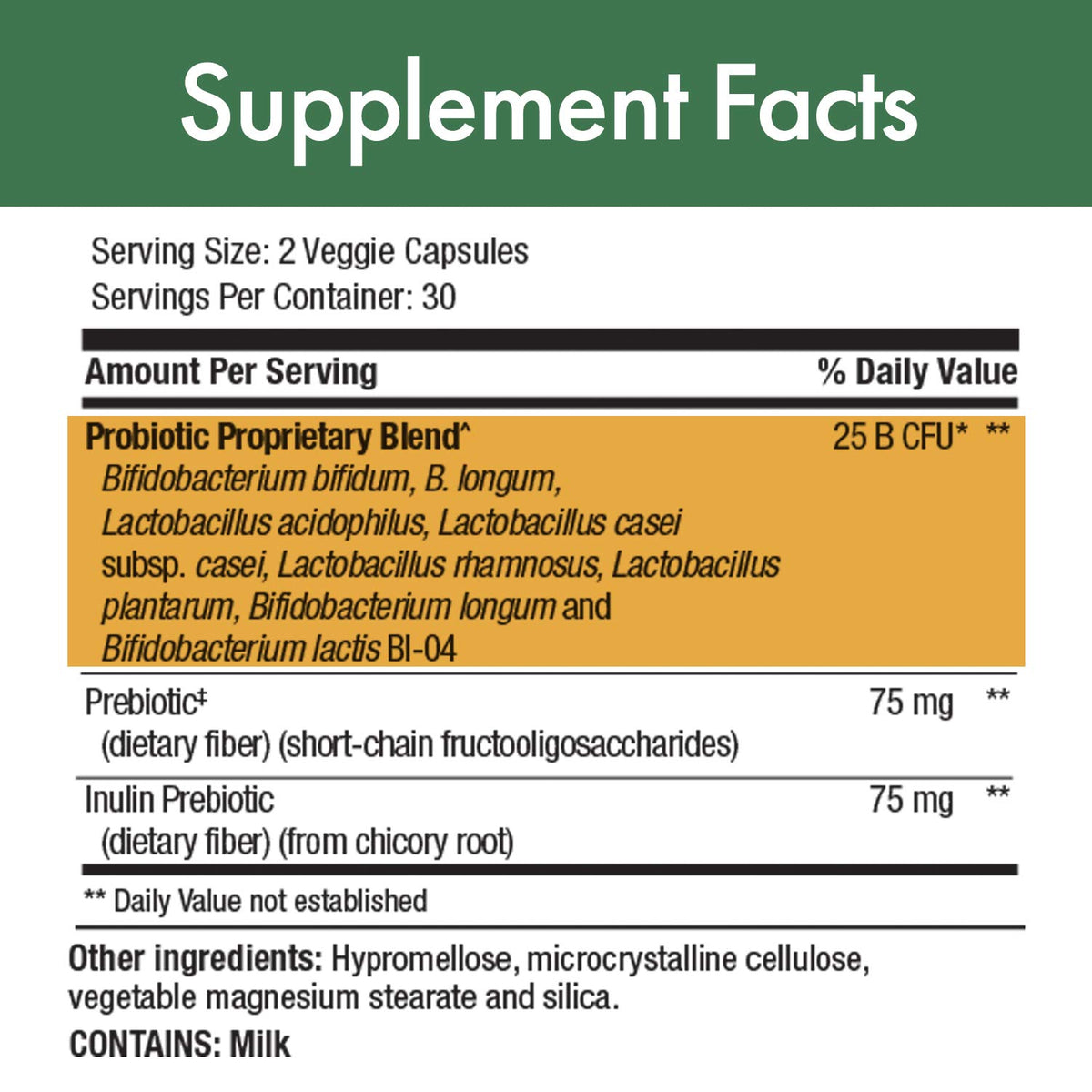 Stop Aging Now PurBiotic ULTRA 25 Billion CFU - 60 Vegetarian Capsules - image 3