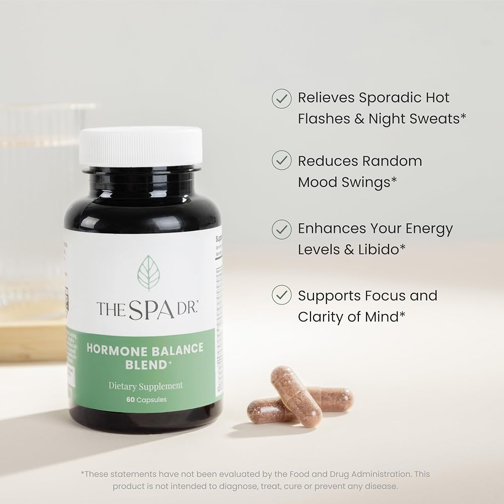 The Spa Dr. Hormone Balance for Women Menopause Support - 60 Capsules - image 2