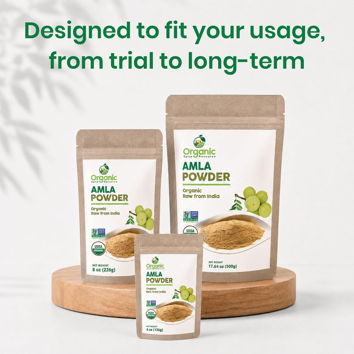 Organic Spice Resource Amla Powder - 8 oz (226g) - image 7