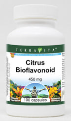 Terravita Citrus Bioflavonoid - 450 mg (100 Capsules, ZIN: 519779)
