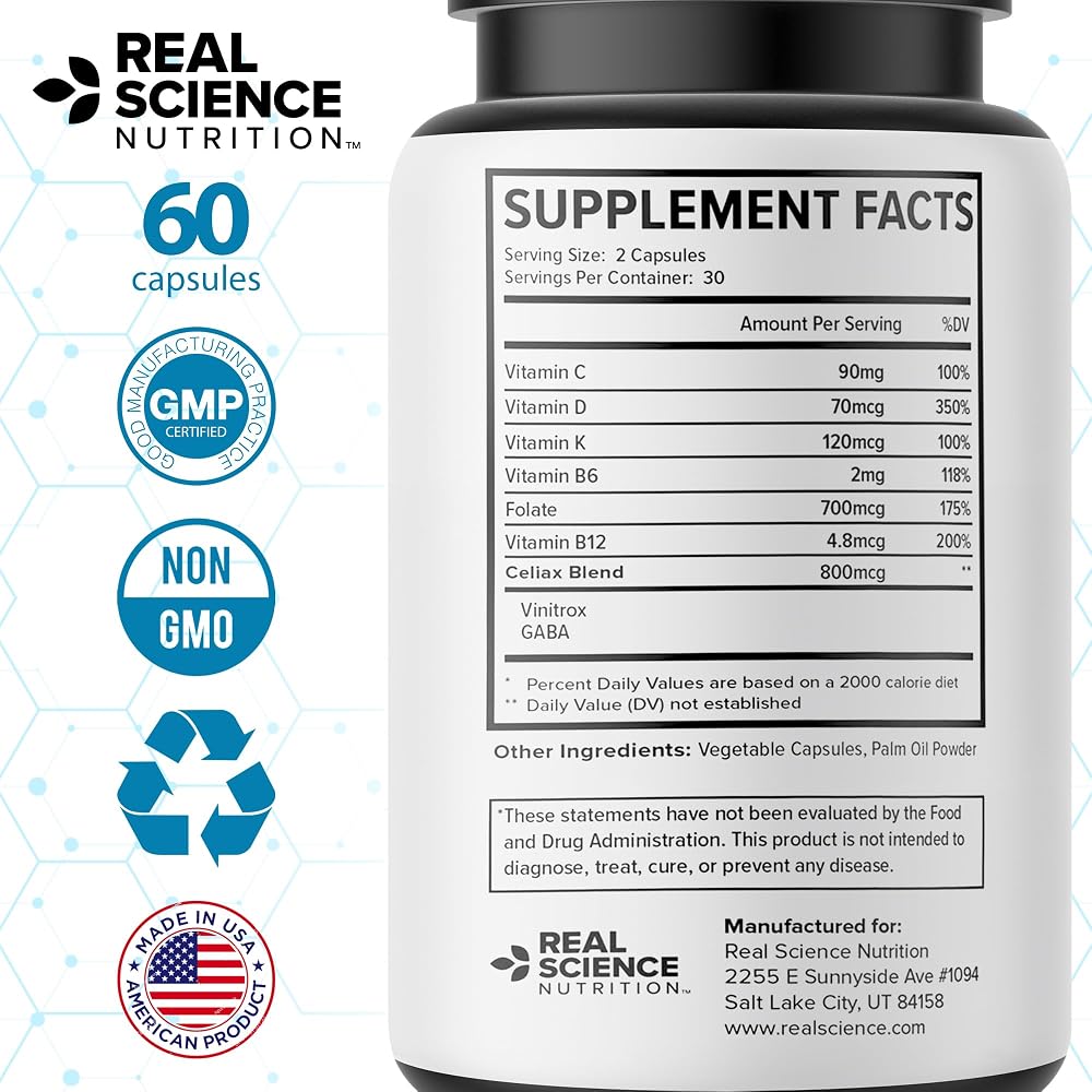 Real Science Nutrition Cystic Miracle Lung Support - 60 Capsules - image 7