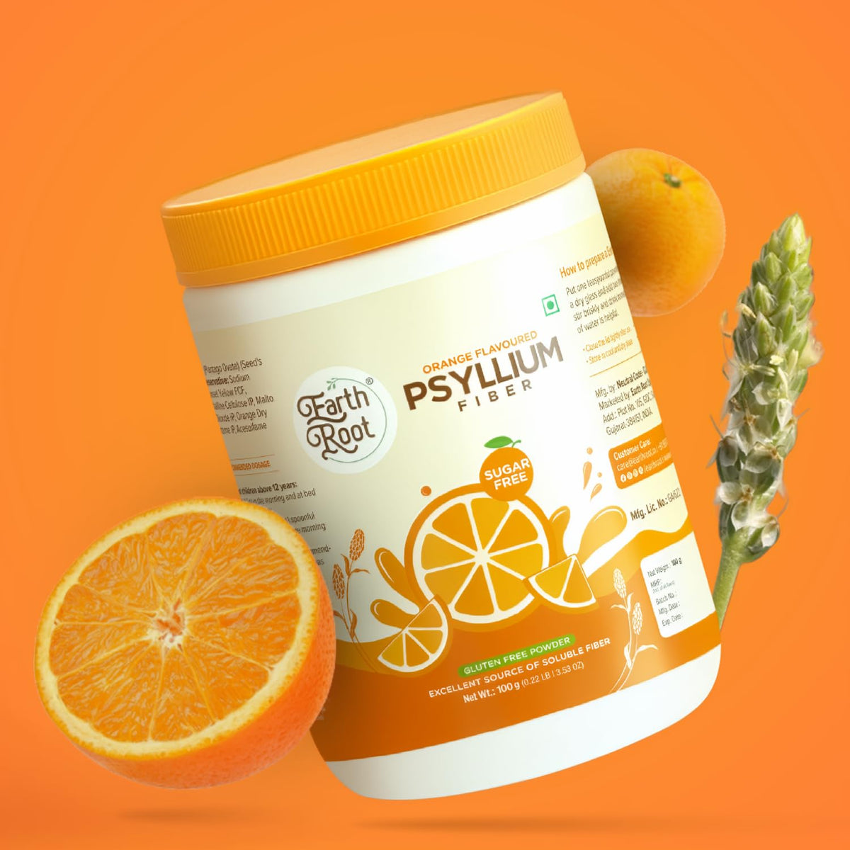 EARTHROOT Psyllium Husk Powder