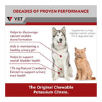 V.E.T. Pharmaceuticals K-CIT-V Potassium Citrate Cranberry - 100 Tablets - image 3