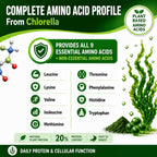 HCL Herbal Code Labs Chlorella 3000 mg - 180 Capsules - image 8