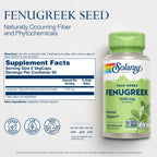 SOLARAY Fenugreek Seed 1240 mg