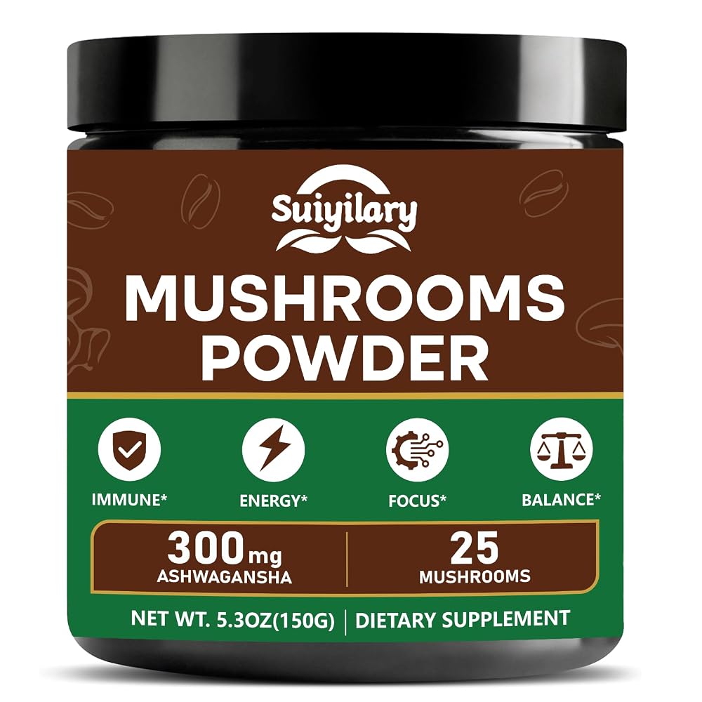 Suiyilary 10 Mushroom Coffee with Arabica w