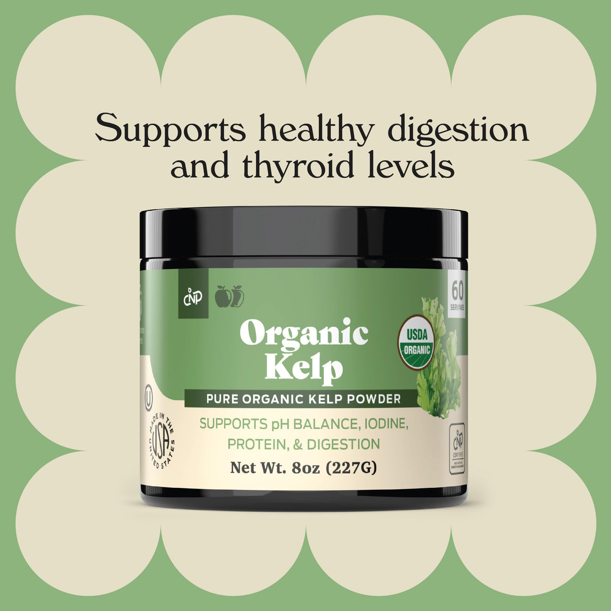 Complete Natural Products Organic Kelp Powder Thyroid Support - 8 oz - image 3