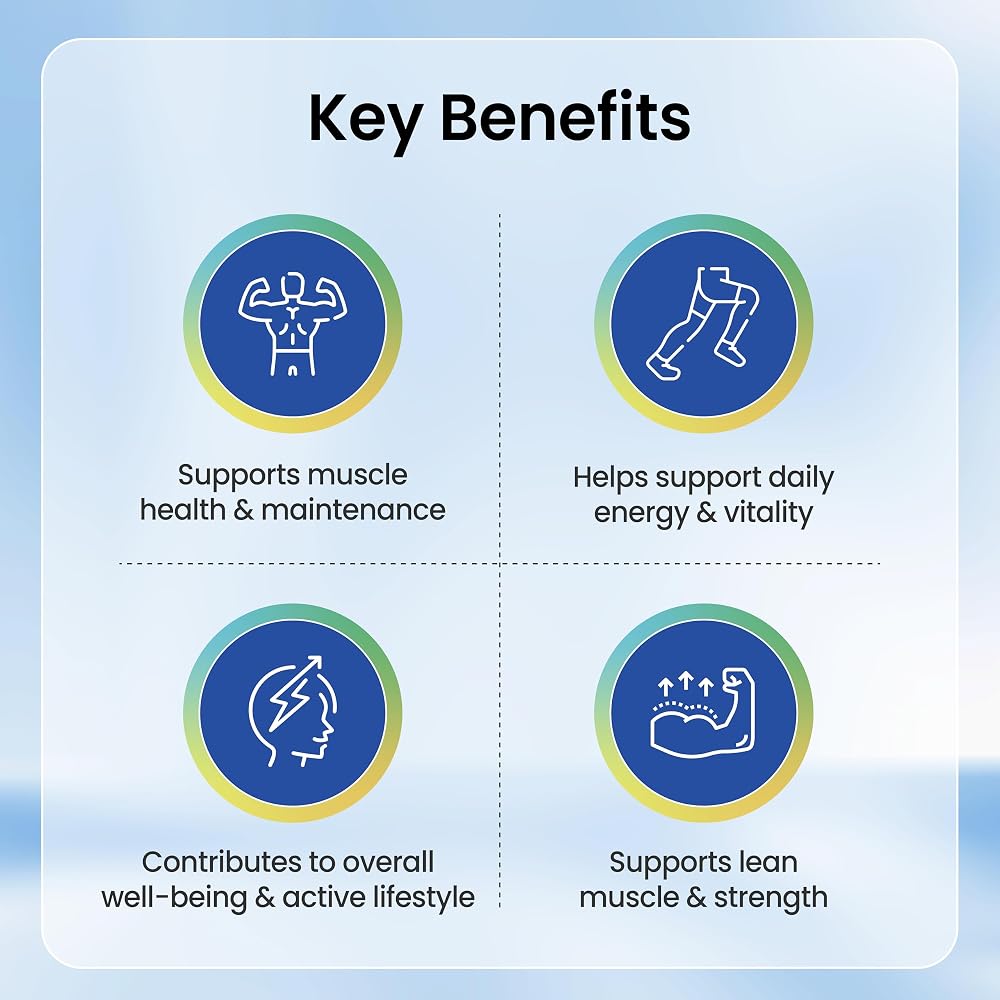 MYOKI Muscle Support Powder for Lean Muscle & Strength - 30 Stick Packs - image 4