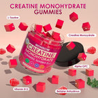 ODNSQW Creatine Monohydrate Gummies for Muscle Strength - 120 Count - image 3