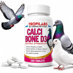 Farmalab Calcium Bone D3 Extra Strength Supplement for Pigeons - 100 Tablets