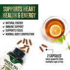 Nature's Nutrition Green Tea Extract 1000mg - 240 Capsules - image 6
