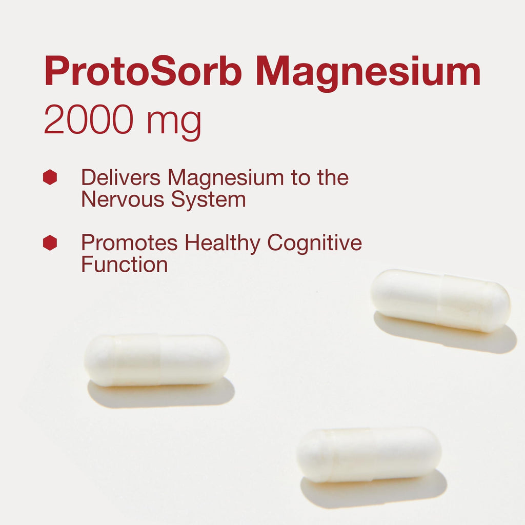 Protocol for Life Balance Magtein 2,000mg Brain Focus - 90 Vegetarian Capsules - image 4