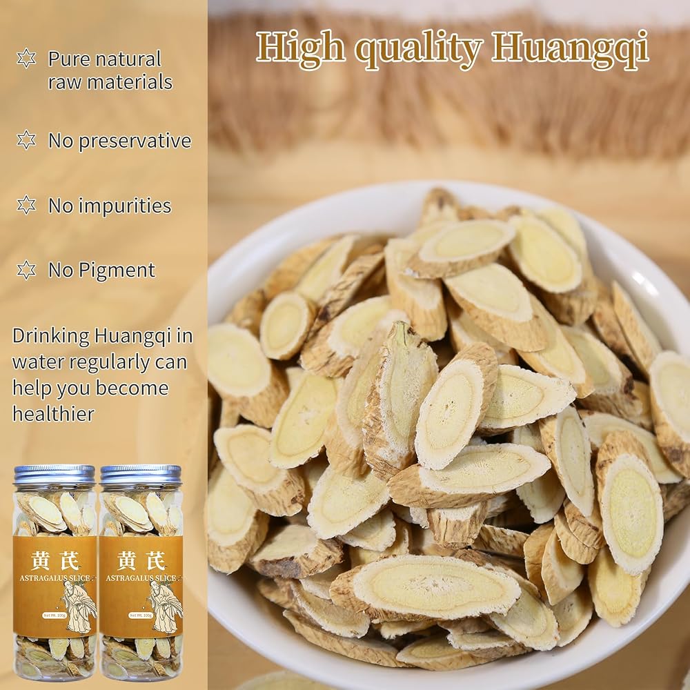 Wanhua Hall Astragalus Root Slices Tea Huang Qi - 200g - image 5
