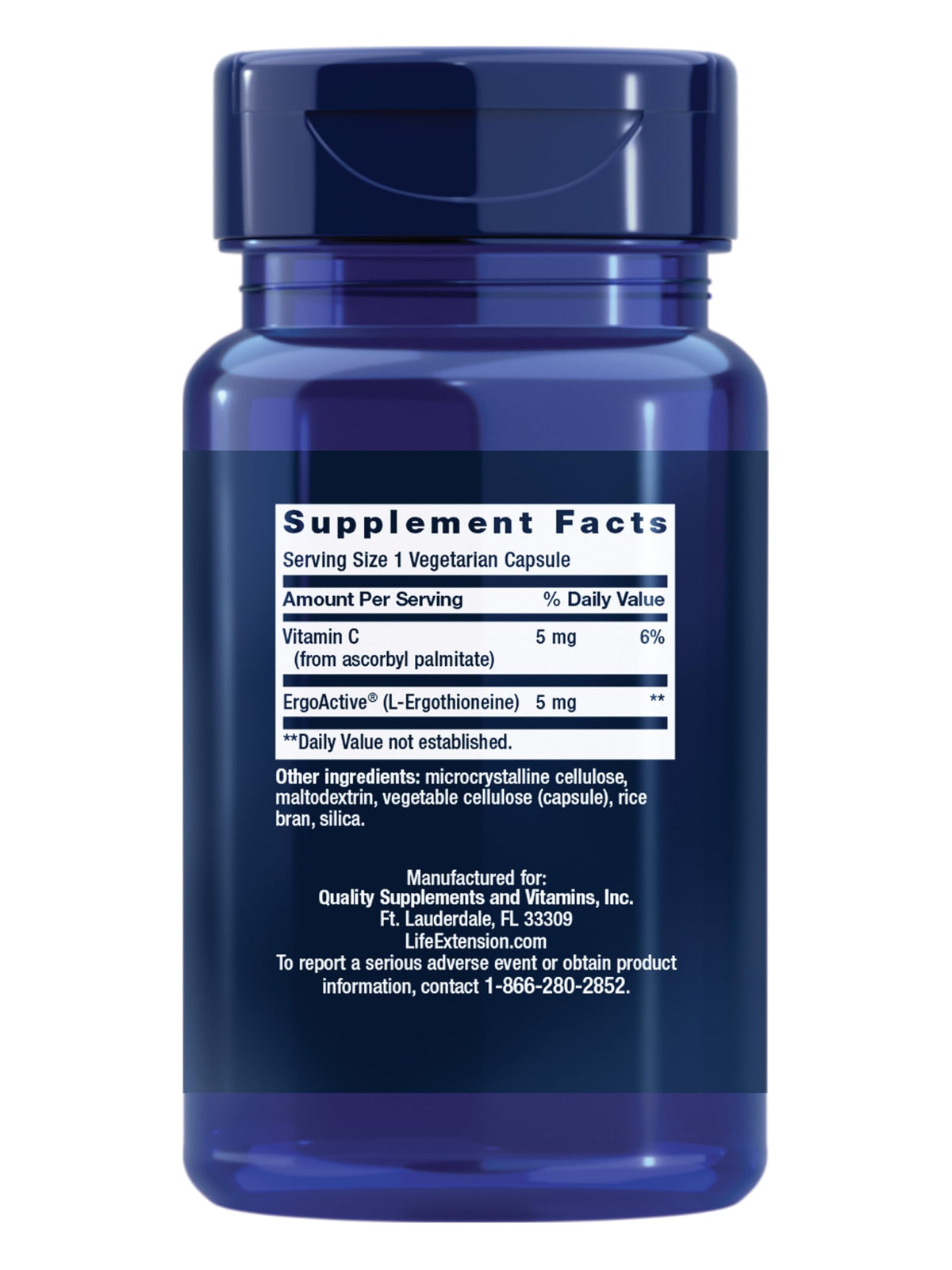 Life Extension Essential Youth L-Ergothioneine - 30 Capsules - image 2