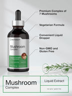 Horbäach Mushroom Complex Liquid Drops - 4 Fl Oz - image 4