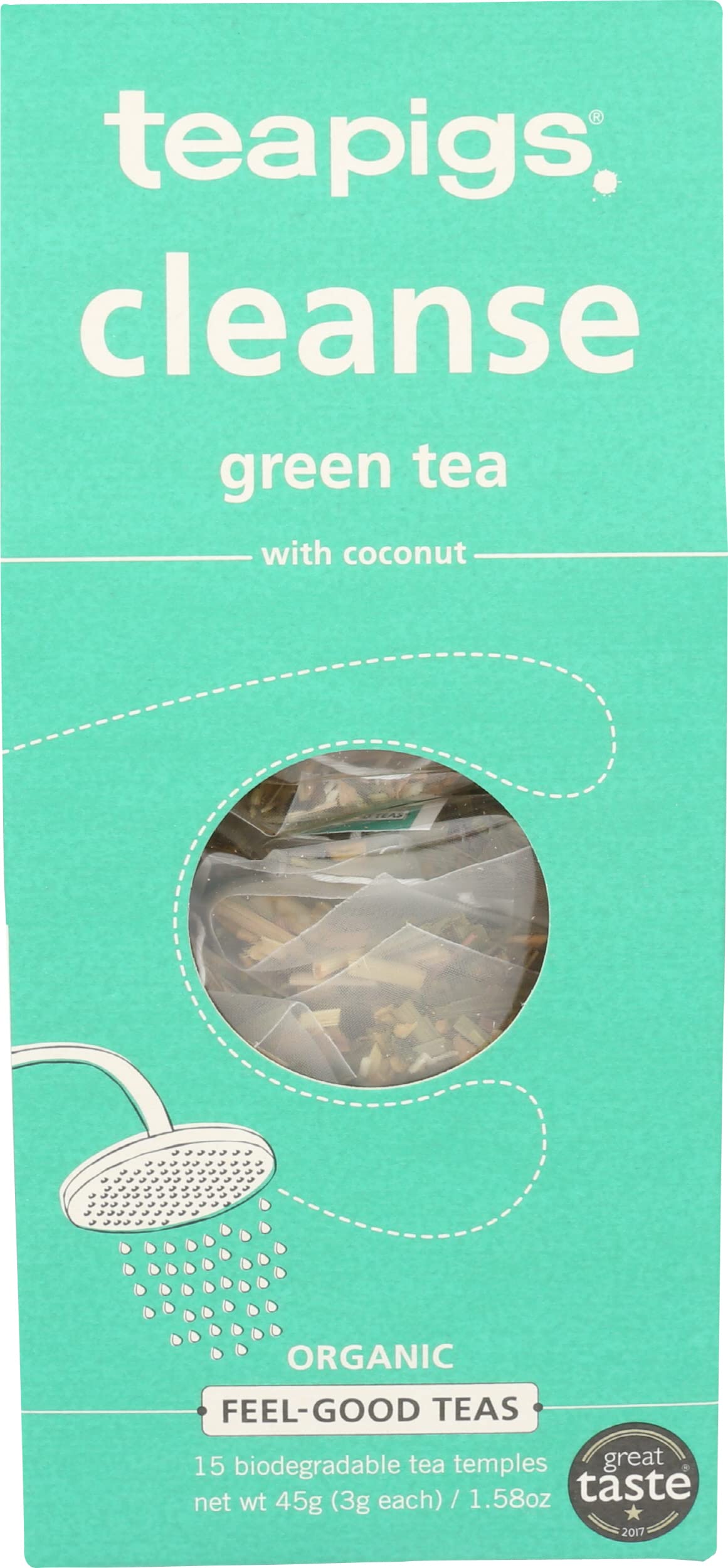 teapigs Organic Cleanse Tea - 15 Count