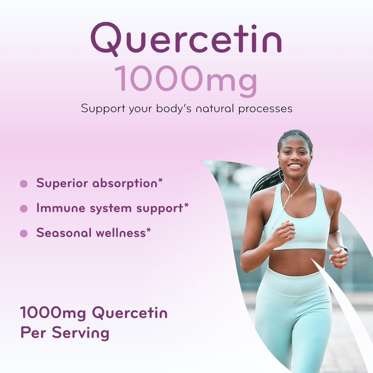 Clear Formulas Zinc Quercetin Bromelain Immune Support - 240 Capsules - image 4