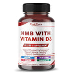 PeakPury HMB 6-in-1 Formula with Vitamin D3 - 150 Capsules