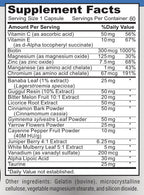 YUMMYVITE Sugar Support Supplement with Cinnamon & Chromium - 60 Capsules - image 7