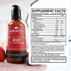 PURALITY HEALTH Liposomal Liquid Vitamin B12 2500mcg for Energy - 2 Fl Oz - image 2