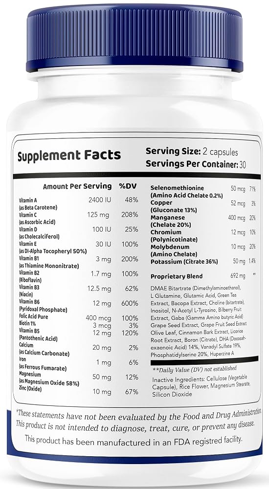 LIVORKA Mindful Wellness Advanced Brain Savior Capsules - 300 Capsules - image 6