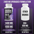 Thalacy 2400mg Fadogia Agrestis Tongkat Ali Supplement - Fadogia