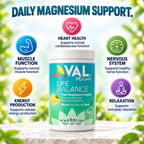 VAL Triple Magnesium Complex Powder for Relaxation - 70 Servings - image 2